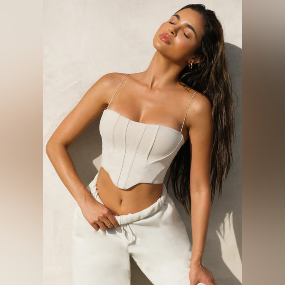 Joah Brown Contour corset size s/m in sueded yuma size s/m